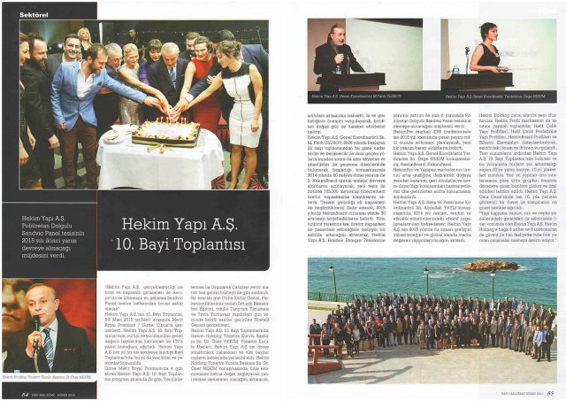 Yapı Malzeme журнал