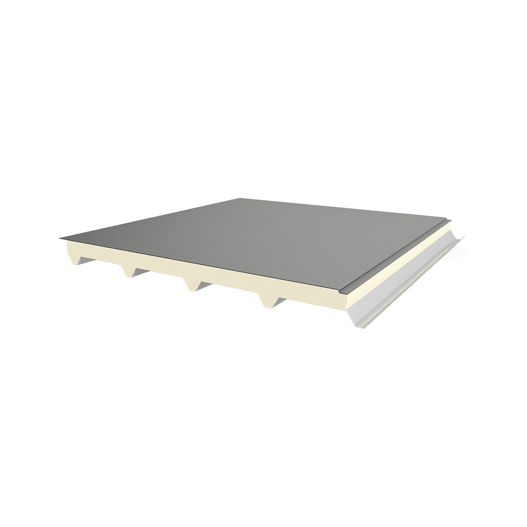 Панель крыши с 5 ребрами жесткости- Полиуретан -Мембрановая Панель