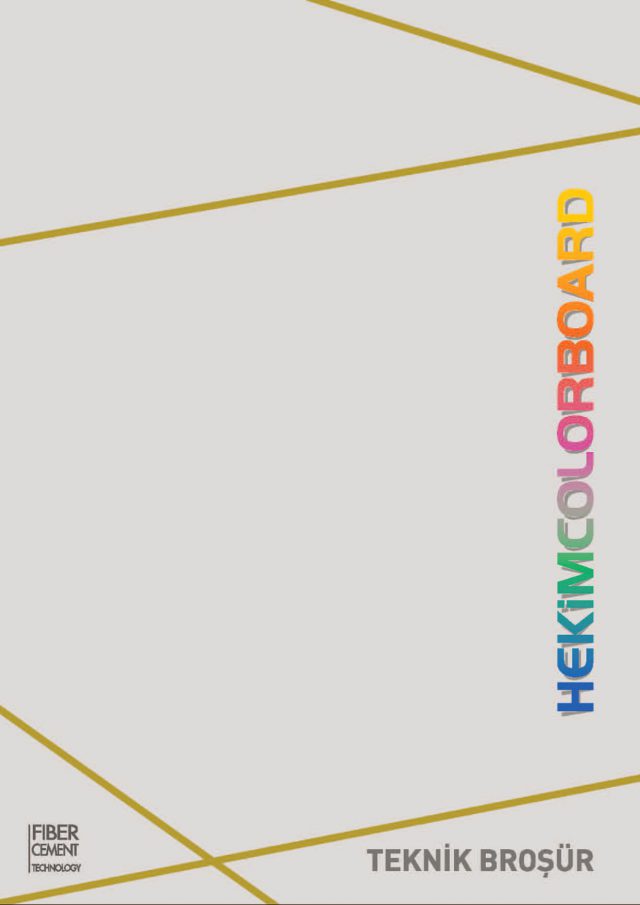 HekimColorBoard Техническая брошюра